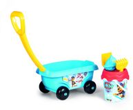 4KidsOnly Smoby Paw Patrol Gevuld Strandkarretje Blauw/Geel Kunststof
