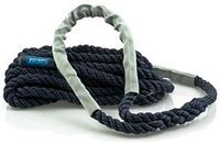 RECAMBIOS MARINOS SLU Corde avec Boucle pour Amarrage Noir 'Storm' (diamètre : 16mm, longueur : 6m)
