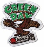 Rock Off Green Day - Dookie Eagle Patch - Wit/Multicolours