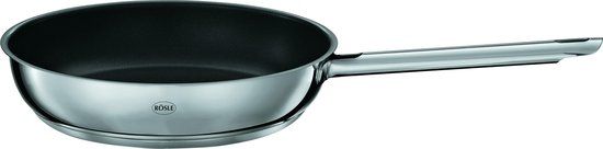 Rösle Elegance Koekenpan - Ø 24 cm - RVS - Keramische anti-aanbaklaag