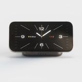 Zens Magnetic Nightstand Charger 1× Qi2 15 W MagSafe Apple StandBy draadloze lader iPhone Zwart