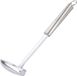 Alpina Keukengerei saus opscheplepel - zilver - rvs - 28 x 7 cm