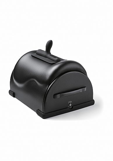 Cowgirl Premium Sex Machine - Black - Siliconen - Zwart