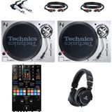 Technics SL-1200MK7 pack débutant platine vinyle DJ avec table de mixage Pioneer DJ DJM-S11