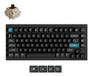 Keychron Q1 Ultra 8K Gamen USB + RF Wireless + Bluetooth Mechanisch Toetsenbord Zwart