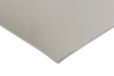 Rubberen lepel wit, 1 m x 3 mm x 600 mm