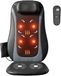HOMCOM Neck and Back Massager-Leder, Stoff-105L x 45B x 10H cm-Schwarz