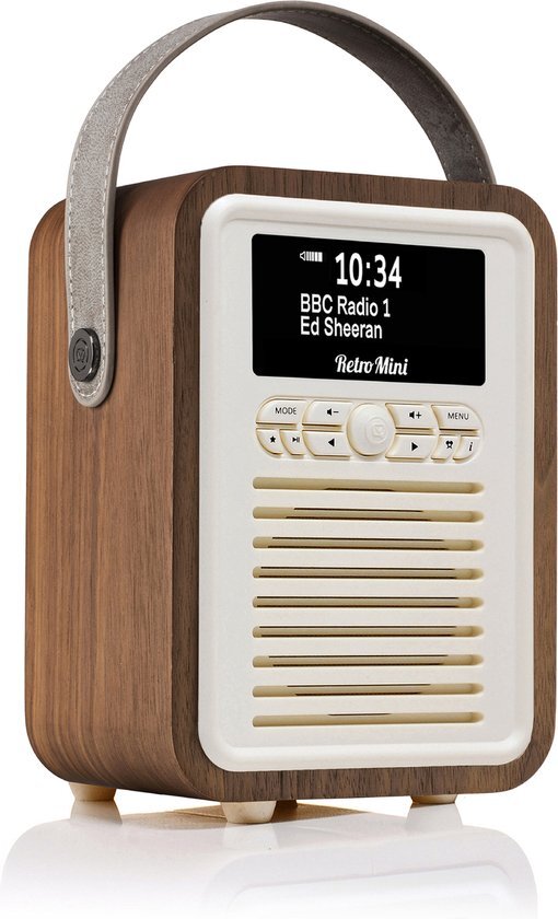 View Quest Retro Mini, DAB FM BT, Walnoot