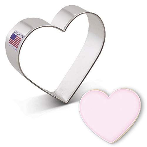 Ann Clark Cookie Cutters Heart Cookie Cutter Valentines Heart 3 3/8"