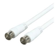 Schwaiger KVCQ30 532 coax-kabel 3 m F Wit