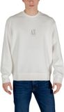 A|X Armani Exchange Round Neck Long Sleeve Sweatshirt - White