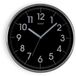 Versa Wandklok Natxitua Zwart Aluminium Kwarts
