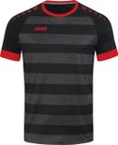 Jako Celtic Melange Shirt Korte Mouw Heren - Sportrood / Zwart | Maat: L