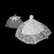 Impact Life Princess clothing for doll - Embroidery Wedding dress with Veil for 115 inch Tall Doll