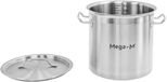 Mega Mega-M PRO Hoge Gastronomische Pan 12L Inox