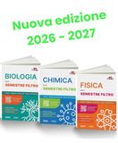 Biologia per il semestre filtro. Teoria, mappe concettuali, quiz commentati-Chimica per il semestre filtro. Teoria, mappe concettuali, quiz commentati-Fisica per il semestre filtro. Teoria, mappe ...
