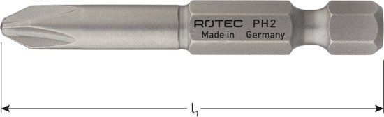 Rotec PRO Krachtbit PH 1, L=89, E6.3, BASIC (vpe 10)