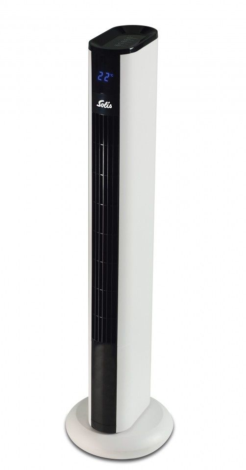 Solis 970.49 Ventilator - Zwart/Wit - Vloermodel - 3 Snelheden - Afstandsbediening