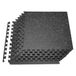 VEVOR 6 stuks 610 x 610 x 14 mm Vloerbeschermingsmat van EVA-schuim voor gymnastiek, fitnessstudio, kantoor, thuis, training, grijze stippen