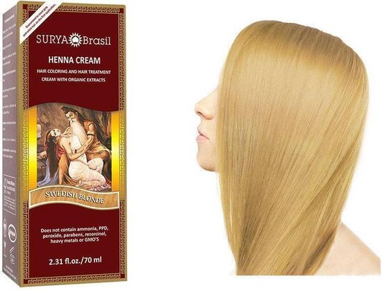 Surya Brasil Vegan Haarverf Cream Swedish Blonde