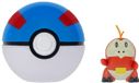 Jazwares Pokémon Clip 'n' Go Fuecoco & Great Ball