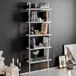 Hanah Home Scandinavische stijl boekenplank, wit, 60 x 22 x 174 cm