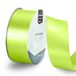 Vaessen Creative Satijnlint Appelgroen - 20 m x 38 mm - Dubbelzijdig Cadeaulint op Rol voor Knutselen, Decoraties, Kaarten Maken, Scrapbooking en DIY