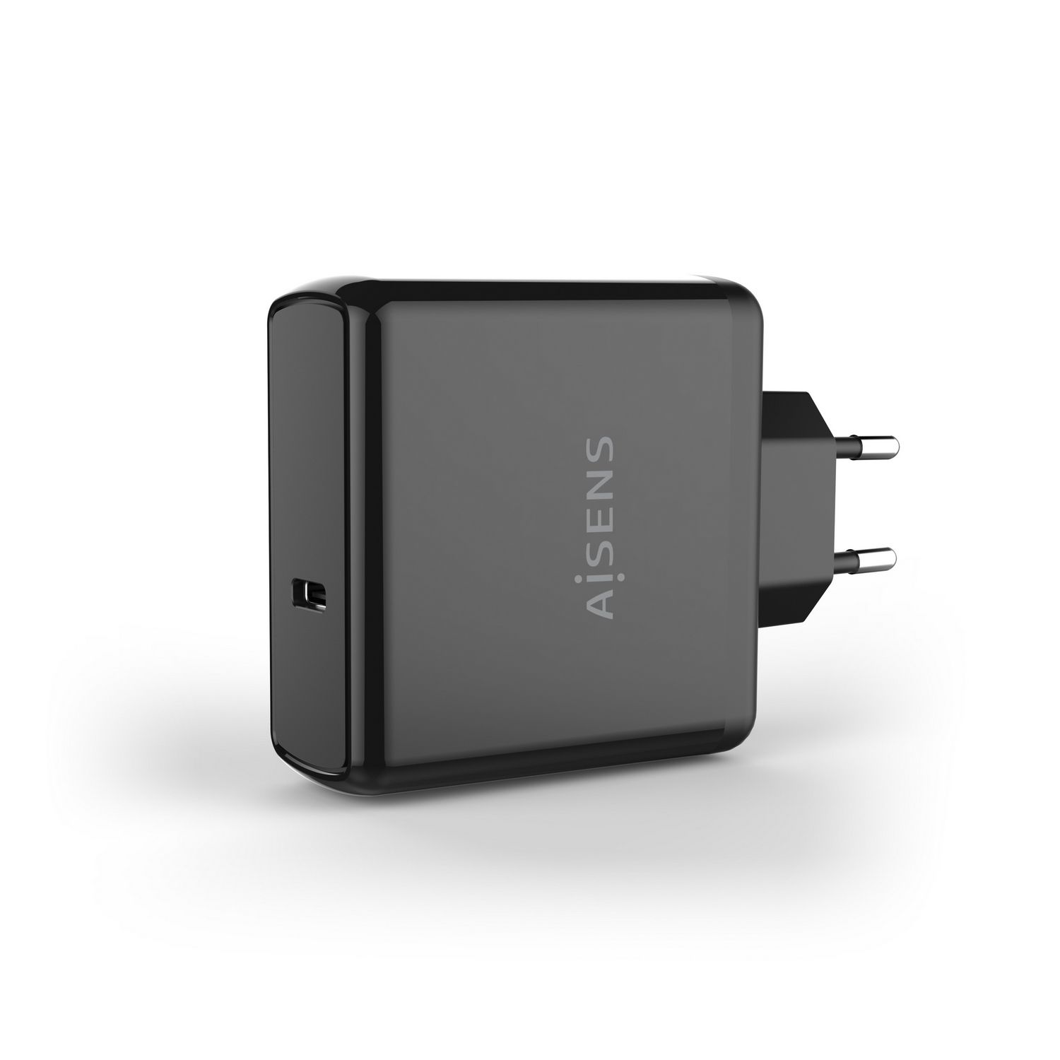 AISENS ASCH-1PD60-BK USB-C Charger - 60W - Black
