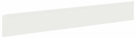Bordure de pelouse Acier Blanc 20 pcs 100 x 15 cm