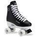 ATTABO Serena Rolschaatsen voor dames, ecologisch leer, ABEC-3-lagers, PP-frame en aluminium ijzers, 54 x 32 mm, PU 82A wielen, TPU-rem, klassieke veters, veilig en stijlvol, maat 36 (zwart, 39)