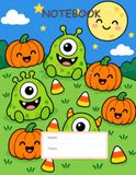 Cute Halloween Composition Notebook for Kids, Teens & Adults Halloween 2026–2027 Composition Notebook Wide Ruled Pages for School and College: Funny ... Cute Halloween Journal for Kids & Teens