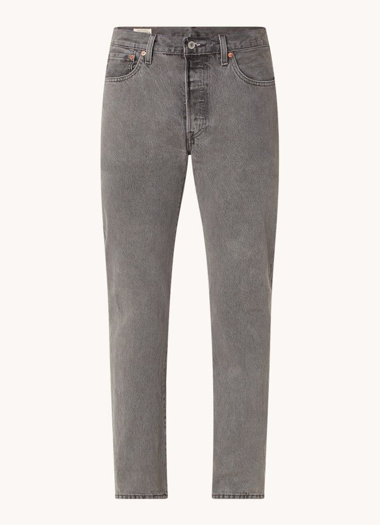 Levi's 501 Straight Leg Jeans with Colored Wash