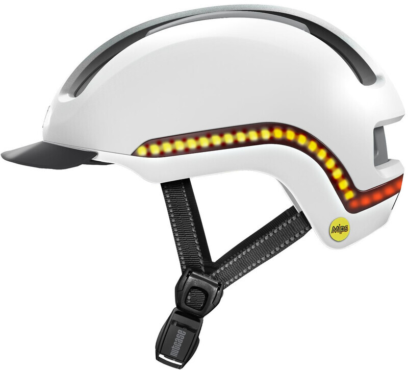 Nutcase Vio Light MIPS Helm, blanco gloss