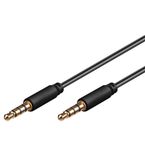 Goobay AVK 182-0300 mini audio kabel 3 m 3.5mm Zwart
