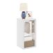 Furinno Cubicle open rug decoratieve kubus opbergorganizer, 2-kubus, wit