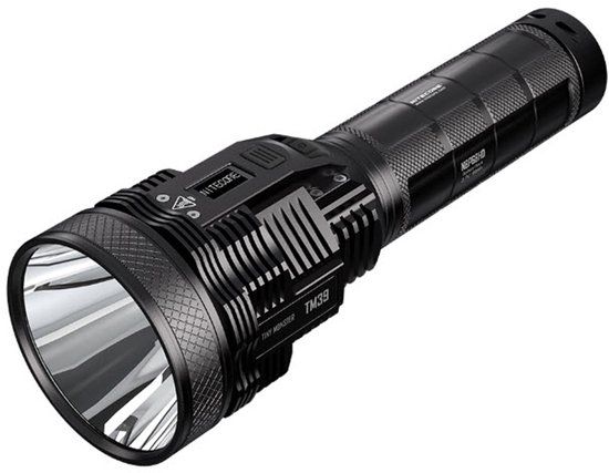 Nitecore TM39 Tactische Zaklamp - Oplaadbaar - Zwart