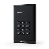 iStorage diskAshur3 SSD – externe Solid State Drive – 2TB – USB – 256-bit – Zwart