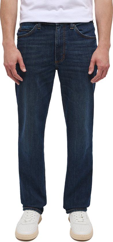 Mustang Tramper Straight Jeans - Men - Dark Blue Denim 883 - W52/L32