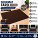 Wicotex Paillasson Faro 60x80cm Noir Rouille