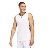 Adidas Performance Adidas Basketball Legends Tanktop - Heren - Wit