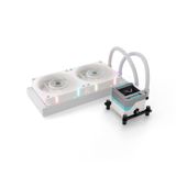 Valkyrie Icecat Valkyrie Syn 240 ARGB Processor Alles-in-één vloeistofkoeler 24 cm Wit