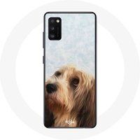 Maniacase Hoesje voor Samsung Galaxy S20 plus Basset Hound Griffon