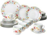 MamboCat 30-delig combinatieservies VARIANT BLÜMCHEN 6 porselein