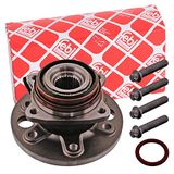 febi bilstein 44689 Wiellagerset met wielnaaf, bevestigingsschroeven en afdichtring, 1 stuk