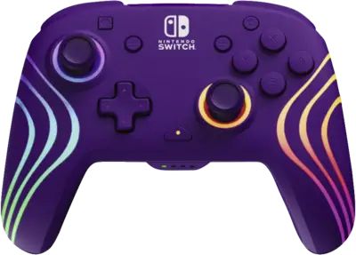 PDP Switch Afterglow - Wireless Controller Wave Purple
