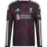 ADIDAS PERFORMANCE Functioneel shirt 'Liverpool FC 26/27 Authentic' wijnrood / zwart / offwhite