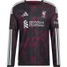 ADIDAS PERFORMANCE Functioneel shirt 'Liverpool FC 26/27 Authentic' wijnrood / zwart / offwhite