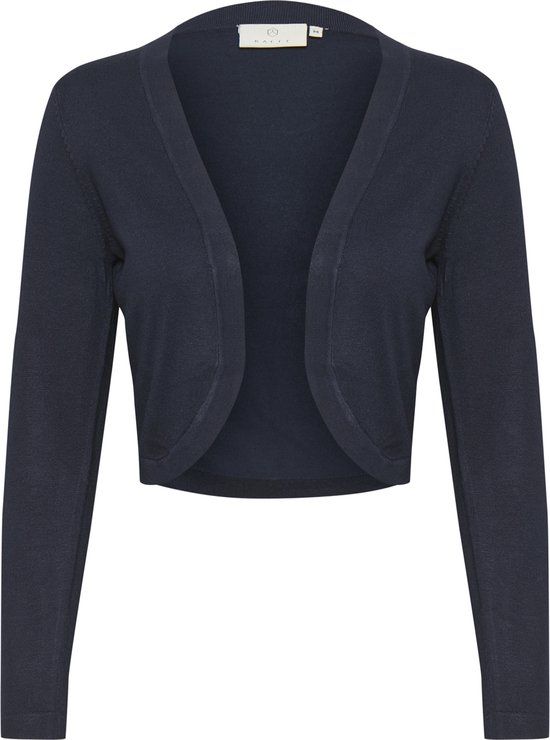 KAFFE Astrid Bolero Dames Trui - Maat M - Midnight Marine