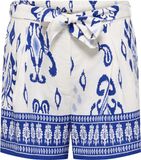ONLY - ONLMORRISON BELT SHORTS FR WVN - Meisjes - Bermuda shorts - L - Viscose/Polyamide - Cloud Dancer