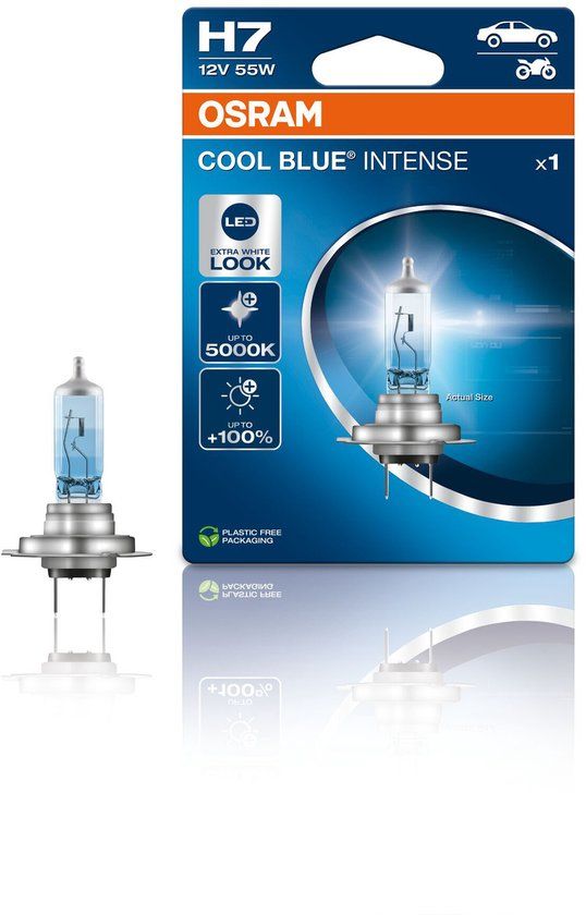 Osram Cool Blue Intense Autolamp H7 12V 55W